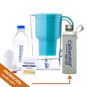 Botella borosilicato de regalo